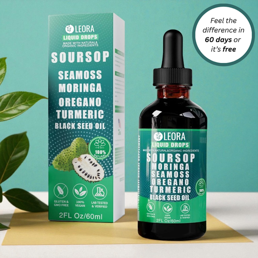 LEORA Organic 10 in 1 Soursop Extract Drops
