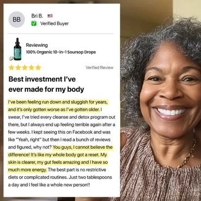 LEORA Organic 10 in 1 Soursop Extract Drops