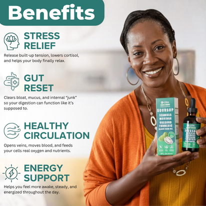 LEORA Organic 10 in 1 Soursop Extract Drops